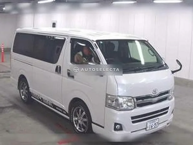 Toyota Hiace Van 2012, auction grade R