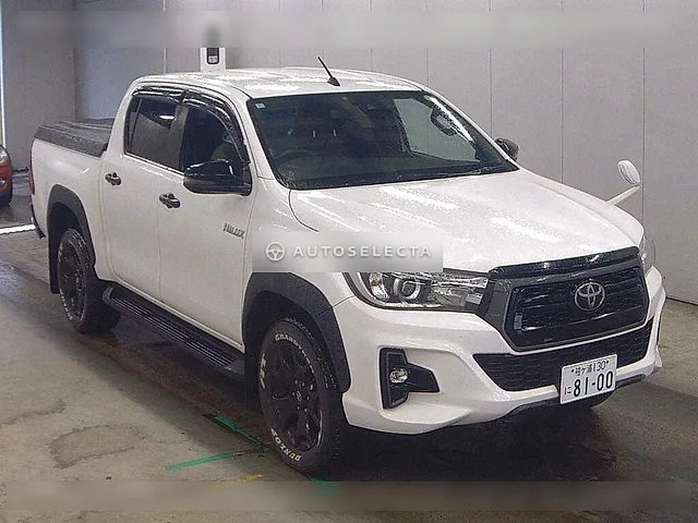 Toyota Hilux 2020, auction grade 4