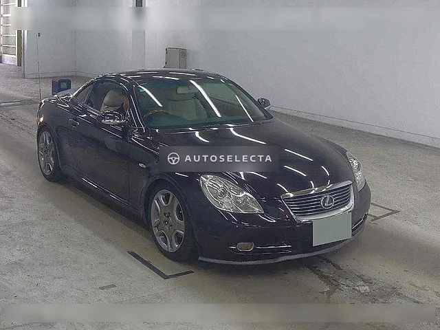 Lexus SC 2006, auction grade 3.5