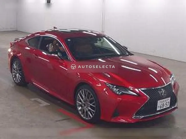 Lexus RC 2019, auction grade 4.5