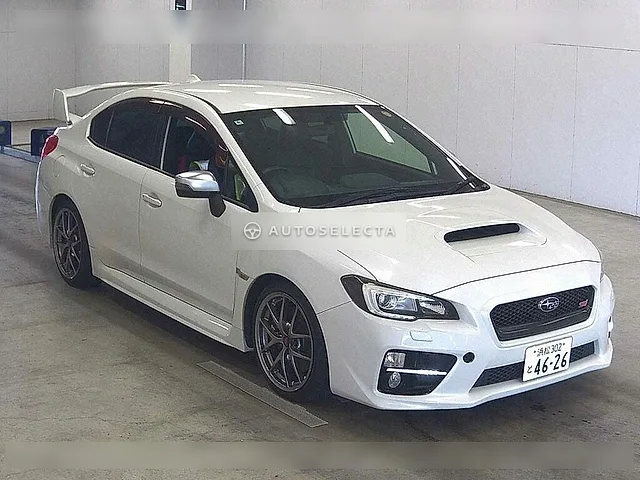 Subaru WRX STI Type S 2016, auction grade 4