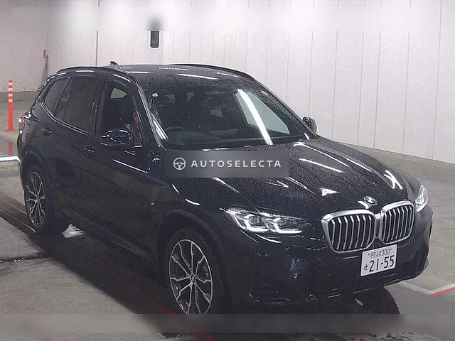 BMW X3 2024, auction grade 5