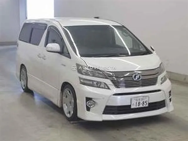 Toyota Vellfire 2012, auction grade R