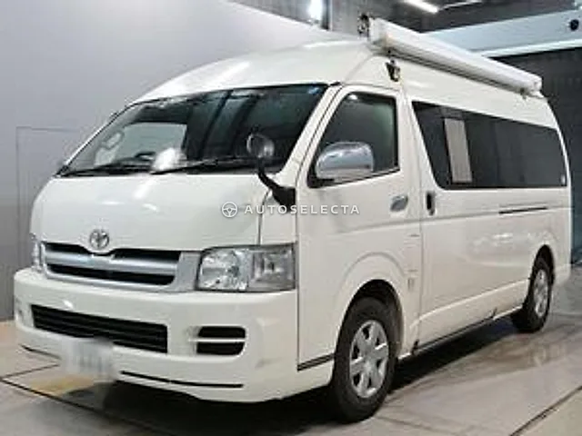 Toyota Hiace Van 2008, auction grade 4