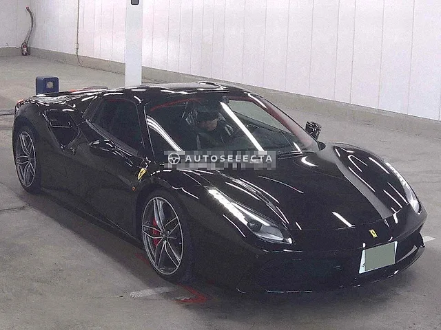 Ferrari 488 2017, auction grade 4.5