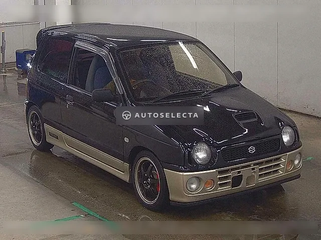 Suzuki Alto Works 1997, auction grade 3.5