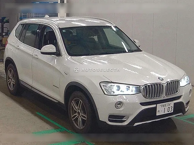 BMW X3 2015, auction grade 4
