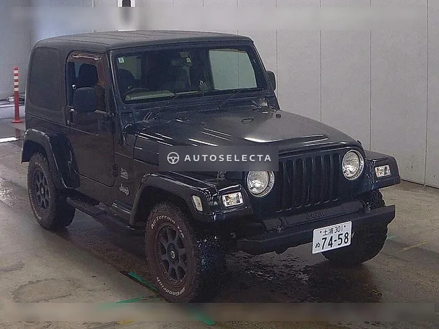Jeep Wrangler 2006, auction grade 4