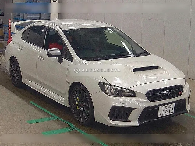 Subaru WRX STI Type S 2018, auction grade 4.5