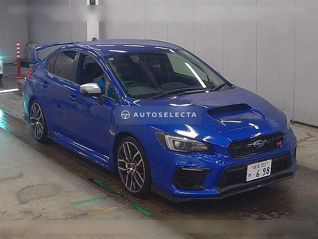 Subaru WRX STI Type S 2020, auction grade 4.5