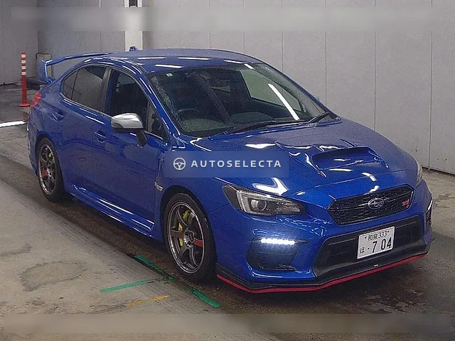 Subaru WRX STI Type S 2020, auction grade 4.5