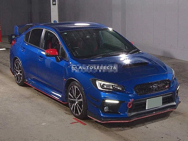 Subaru WRX STI 2014, auction grade 4.5