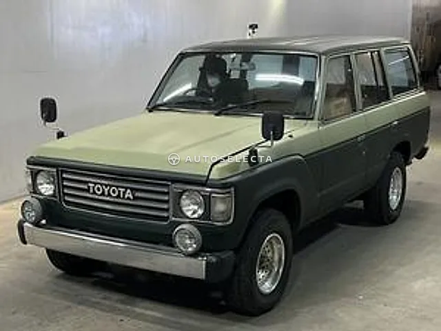 Toyota Land Cruiser 60 1981, auction grade 2