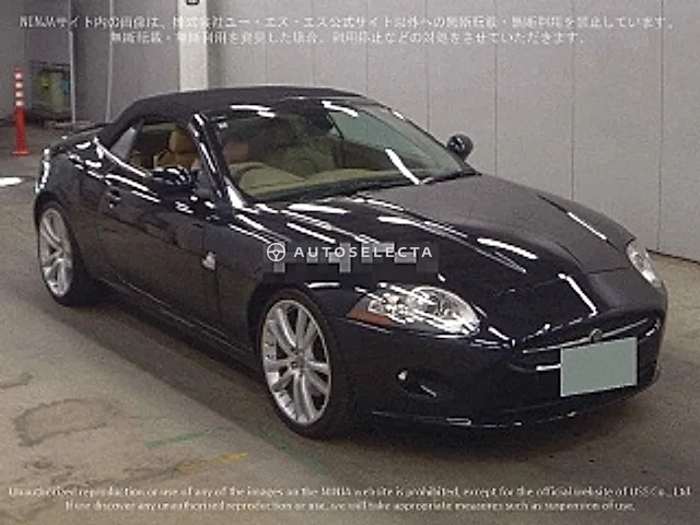 Jaguar XK 2007, auction grade 4.5