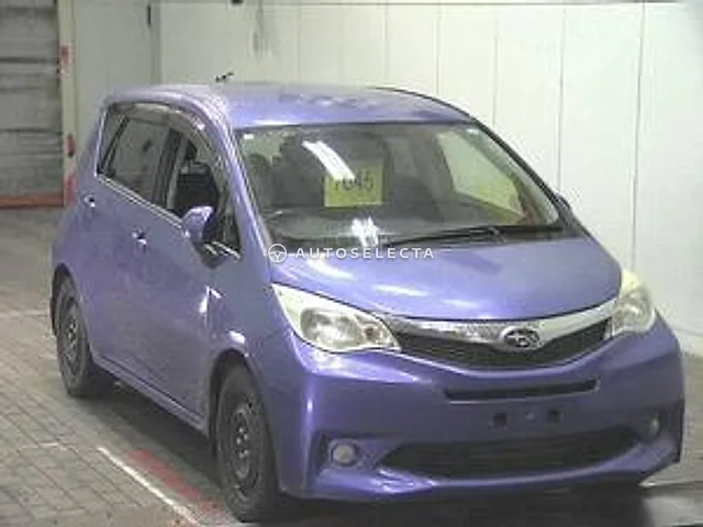 Subaru Trezia 2011, auction grade 3