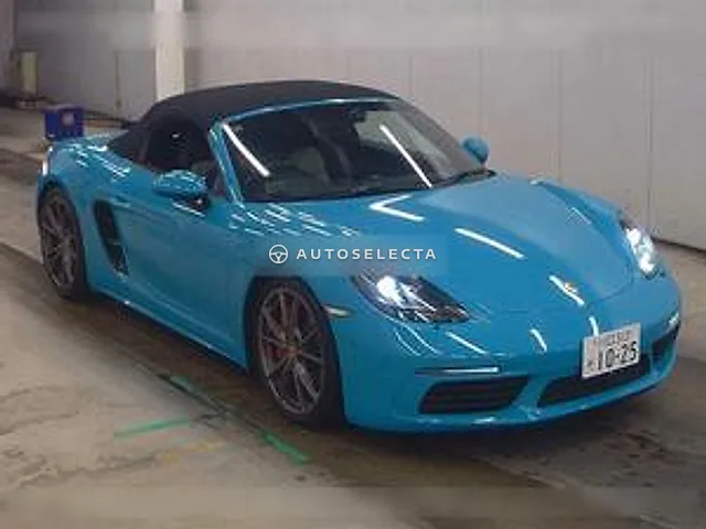 Porsche 718 Boxster 2018, auction grade 4.5