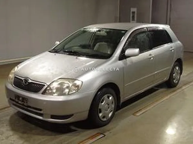 Toyota Corolla Runx 2001, auction grade 3