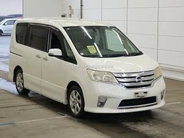 Nissan Serena 2011, auction grade RA