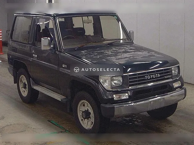 Toyota Land Cruiser Prado 1990, auction grade 3