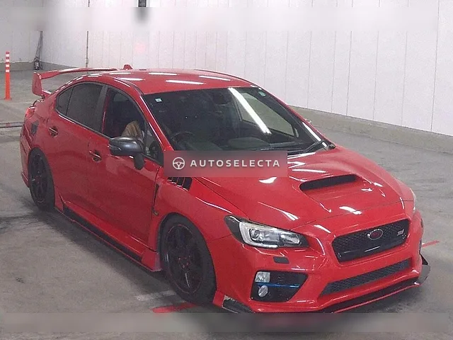 Subaru WRX STI Type S 2015, auction grade 3