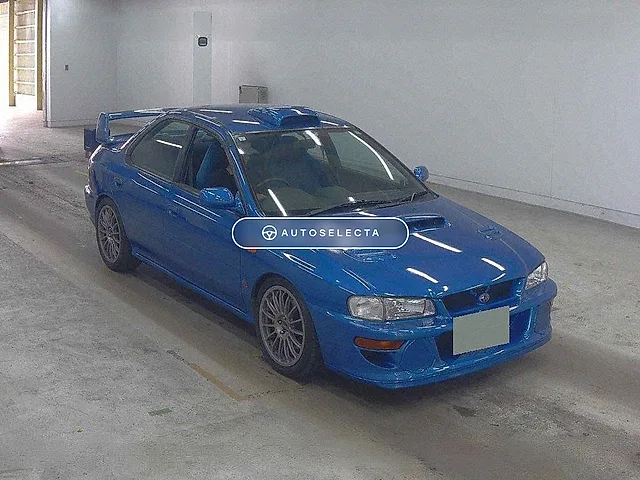 Subaru Impreza STI 2000, auction grade 4