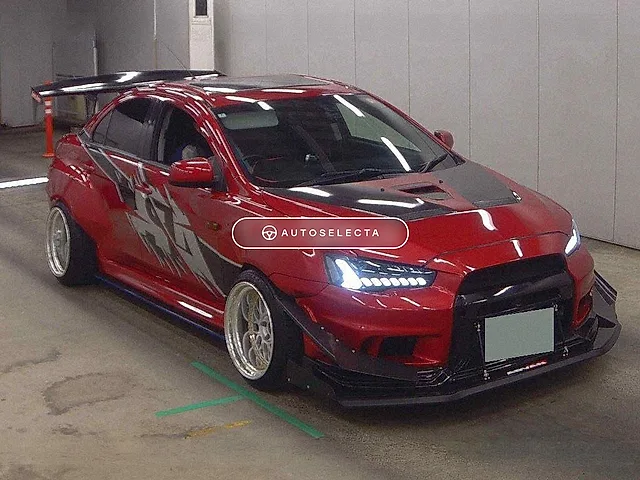 Mitsubishi Lancer Evolution 2013, auction grade 4.5