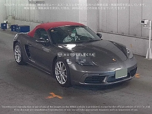 Porsche 718 Spyder 2016, auction grade 5