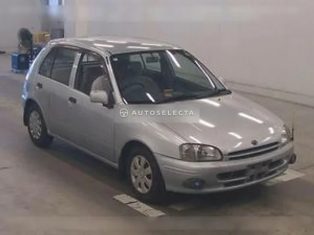 Toyota Starlet 1998, auction grade 3.5