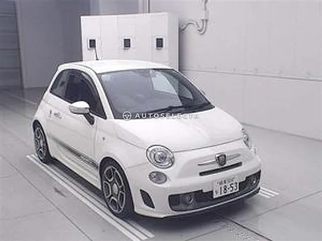 Fiat Abarth 500 2013, auction grade 4.5