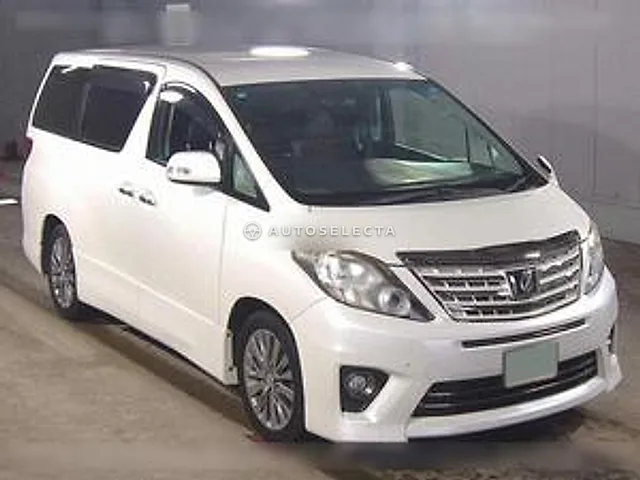 Toyota Alphard 2013, auction grade 4.5
