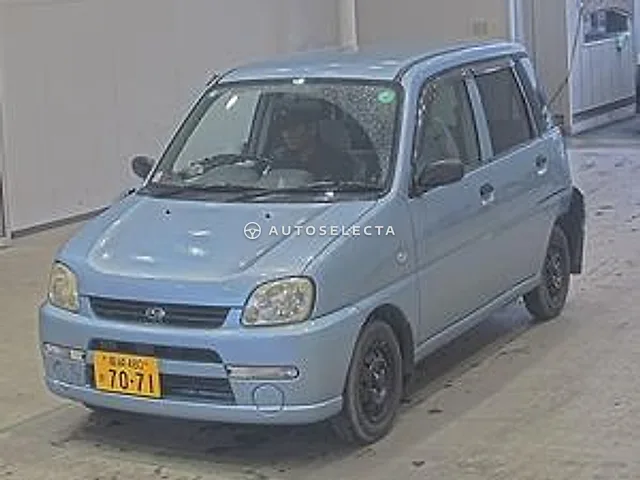 Subaru Pleo 2007, auction grade RA