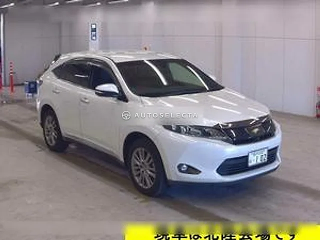 Toyota Harrier Hybrid 2014, auction grade R