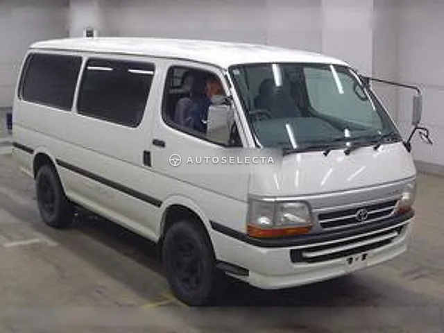 Toyota Hiace Van 2002, auction grade RA2