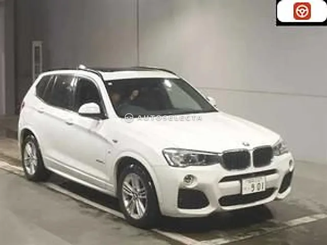 BMW X3 2015, auction grade 4