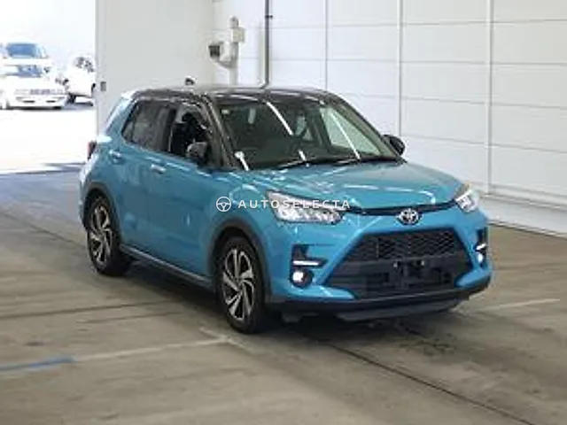 Toyota Raize 2021, auction grade 3