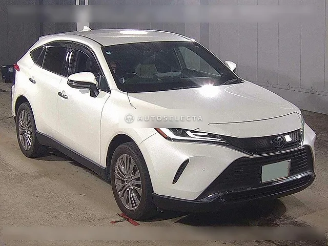 Toyota Harrier 2021, auction grade 3.5