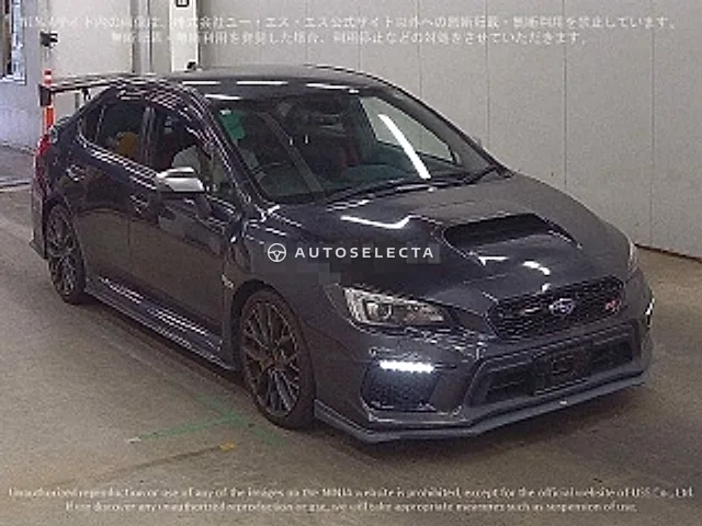 Subaru WRX STI Type S 2018, auction grade 4