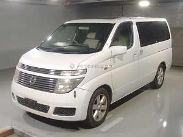 Nissan Elgrand 2003, auction grade 3