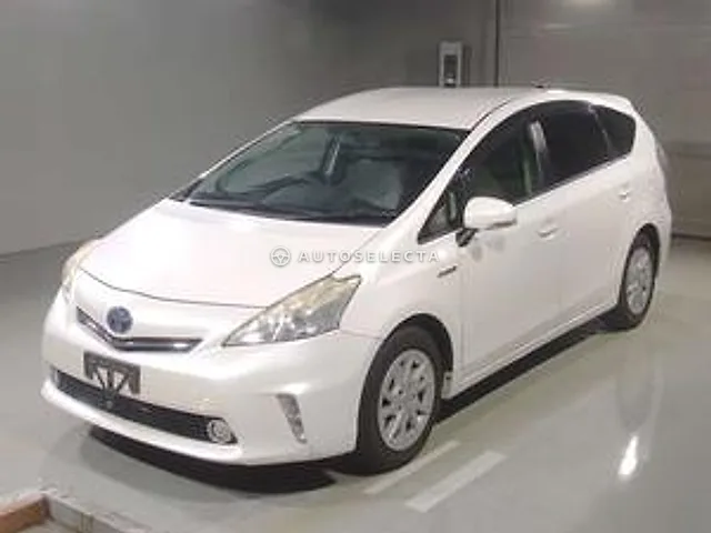 Toyota Prius Alpha 2014, auction grade 4
