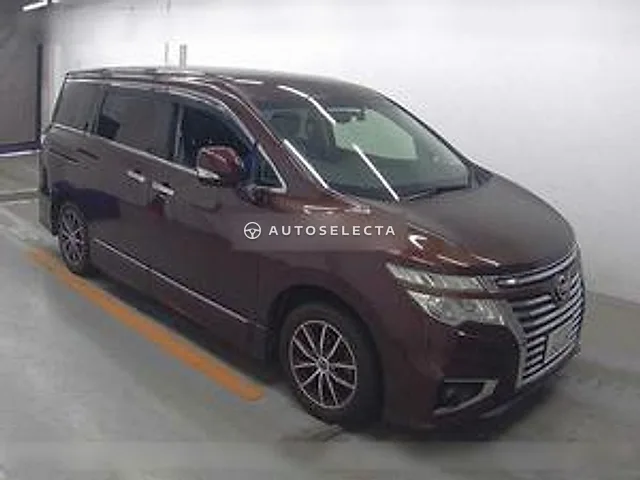 Nissan Elgrand 2014, auction grade 3.5