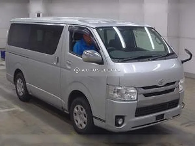 Toyota Hiace Van 2014, auction grade 3