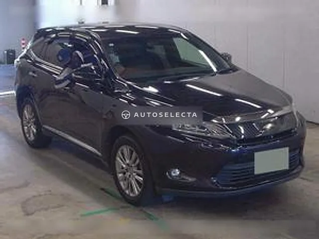 Toyota Harrier 2014, auction grade 3.5