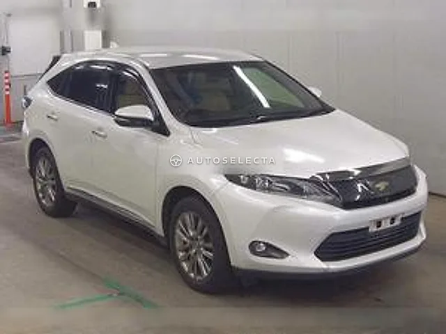 Toyota Harrier 2014, auction grade 3.5