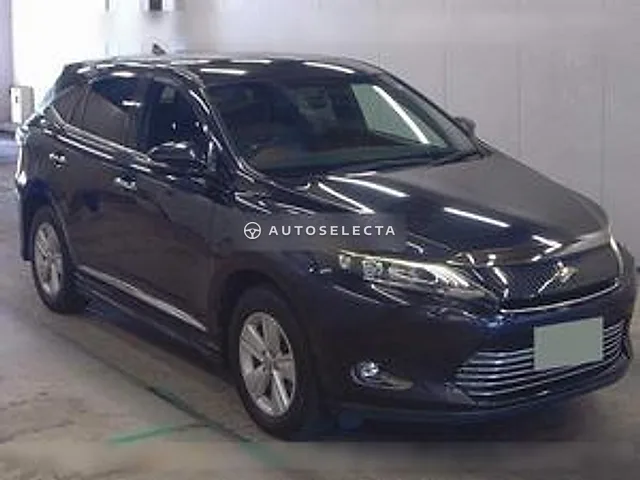 Toyota Harrier 2015, auction grade 3.5
