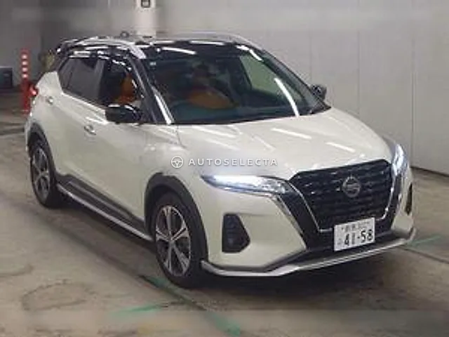 Nissan Kicks 2021, auction grade 3.5