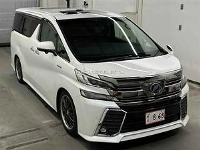 Toyota Vellfire 2015, auction grade R