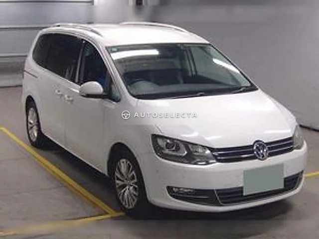 Volkswagen Sharan 2014, auction grade 3.5