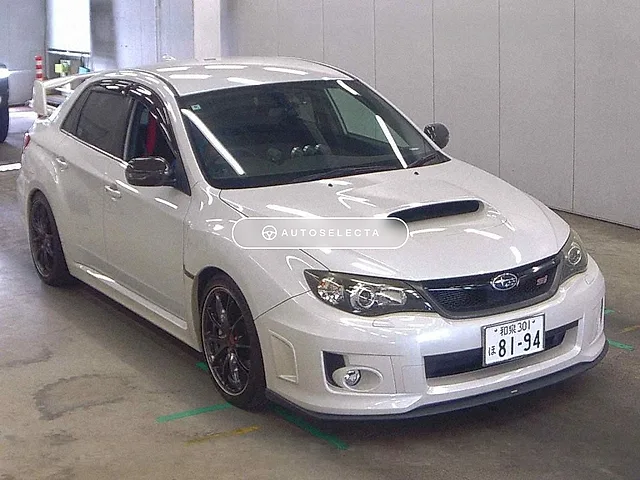 Subaru Impreza STI 2012, auction grade 4