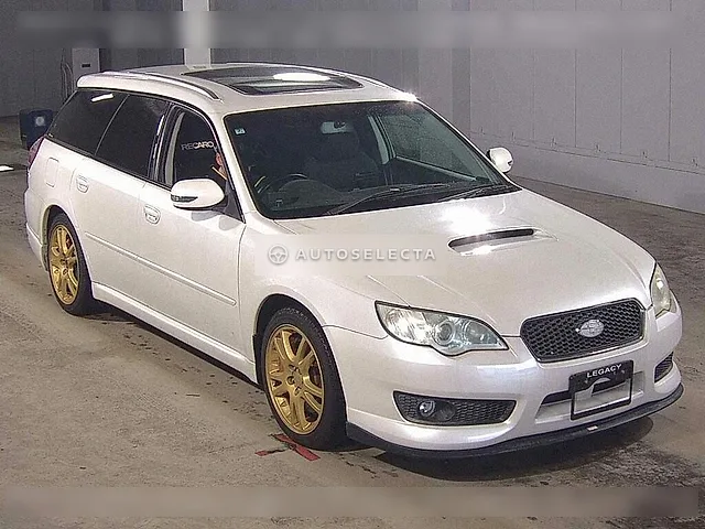 Subaru Legacy Touring Wagon 2007, auction grade 3.5