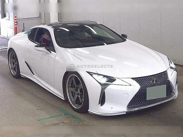 Lexus LC 2018, auction grade 5